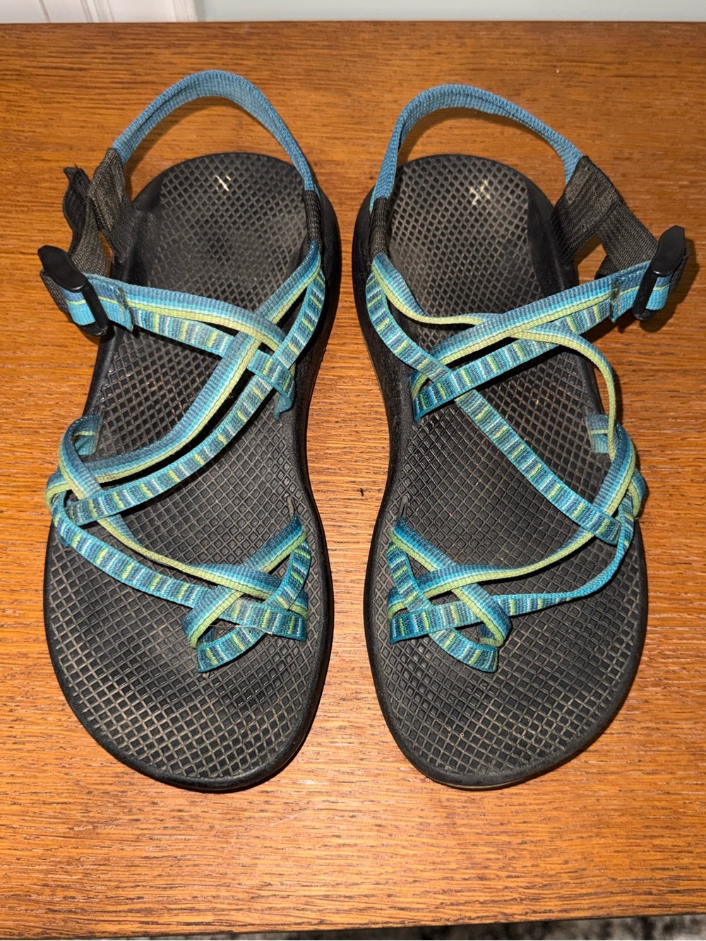 Chaco ZX/2 Women’s Classic Sandal with Toe Loop Double Adjustable Strap, Size 10